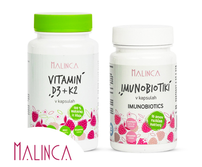Malinca, imuno paket, imunobiotiki, d3+k2