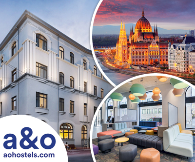 A&O hostel, Budimpešta, Varšava, Praga
