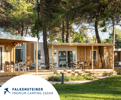 Mobilne hiške Falkensteiner Premium kamp 5* Zadar