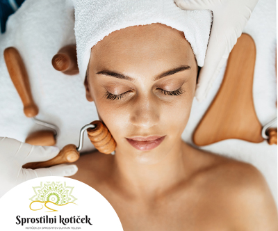 Salon Sprostilni kotiček: maderoterapija obraza, 30 min