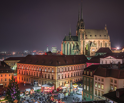 Predbožični Dunaj in Brno: dvodnevni izlet z avtobusom