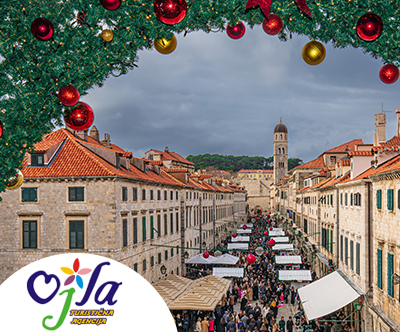 Turistična agencija Ojla: adventni izlet v Dubrovnik