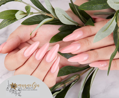 Magnolija Beauty, podaljševanje nohtov