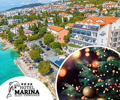 Hotel Marina 4*, Selce: počitnice s polpenzionom