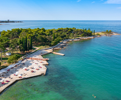 Hotel Coral 4* Umag, morski oddih