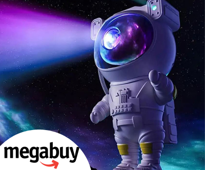 AstronautLamp, nočni projektor z LED lučko