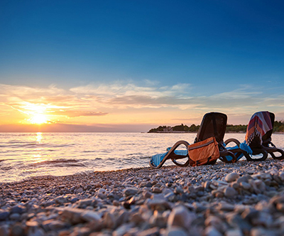 Kamp Kastanija 4*, Novigrad, Hrvaška