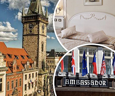 Hotel Ambassador 5*; Praga; 3x nočitev