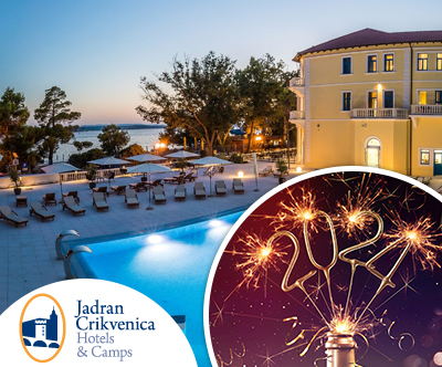Hotel Esplanade 4*, Crikvenica: novoletni oddih