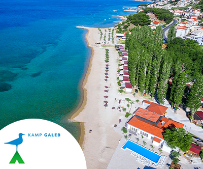 Kamp Galeb 3*, Omiš, Hrvaška, poletje
