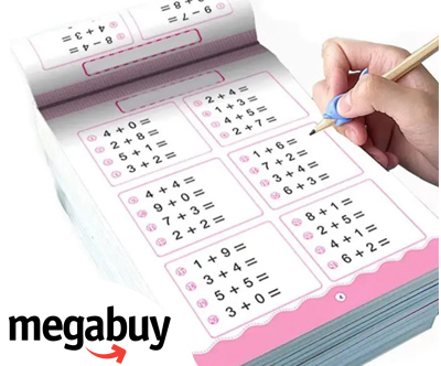 WorkBookMath, delovni zvezek za seštevanje, odštevanje