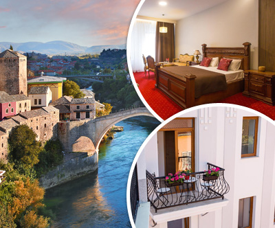 Hotel Villa Hana 3*, oddih v idiličnem Mostarju