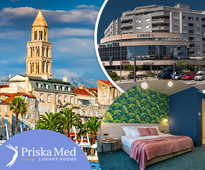 Priska Med Luxury Rooms 4*, Split: mega počitnice