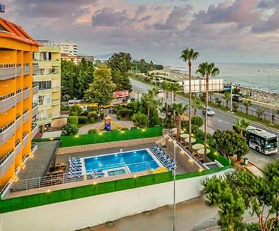 Arsi Paradise Beach hotel 4*, Alanya, Turčija