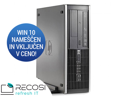Obnovljen namizni računalnik HP Compaq 8300 Elite SFF