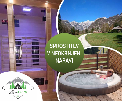 Lepa Lopa, zakup savne, jacuzzi