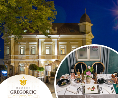 Dvorec Gregorčič, Šmarješke Toplice: 2x nočitev