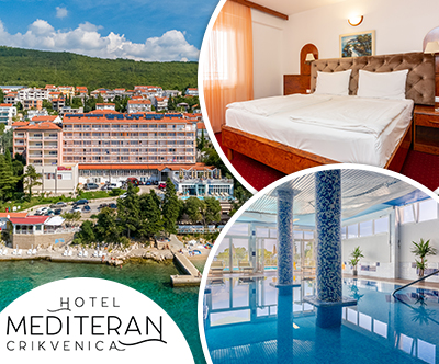 Hotel Mediteran 3* Crikvenica, oddih s polpenzionom 
