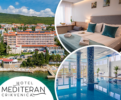 Hotel Mediteran 3* Crikvenica, oddih s polpenzionom 