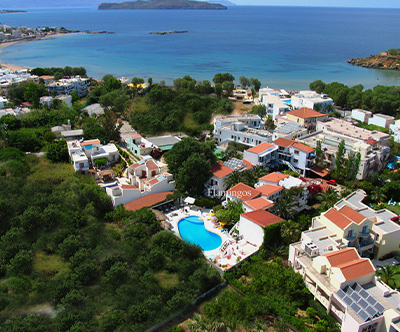 Flamingos hotel 3* na otoku Kreta v Grčiji