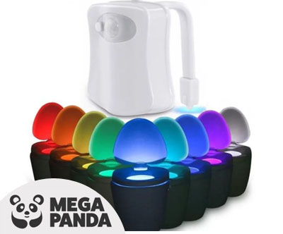 Nočna Led lučka za wc, 1+1 gratis