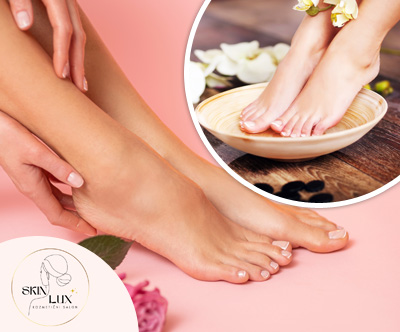 Salon SkinLux; razkošna spa pedikura