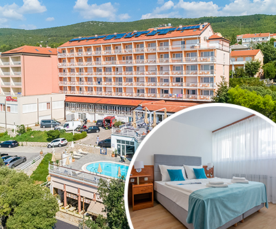 Hotel Mediteran 3* Crikvenica, oddih s polpenzionom 
