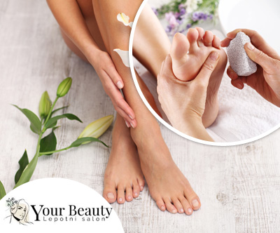 Lepotni salon YourBeauty; problematična pedikrura