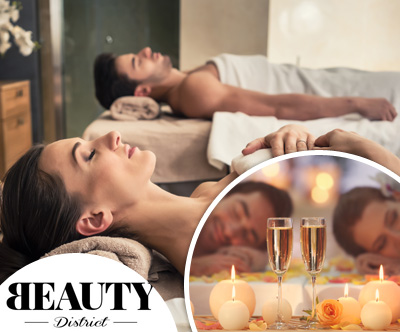 Salon Beauty District, razvajanje v paru, masaža za 2
