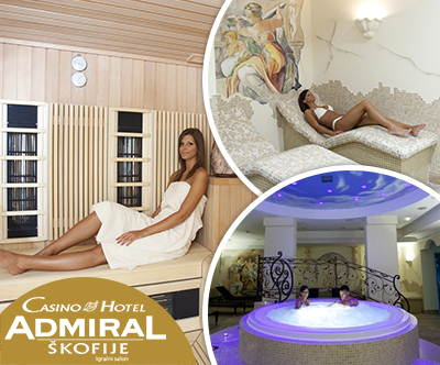 Wellnessa Admiral: zasebni VIP najem wellness