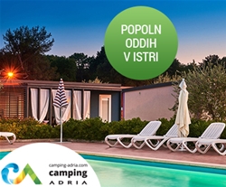 4 kampi v Istri: mobilne hišice, prvomajski oddih