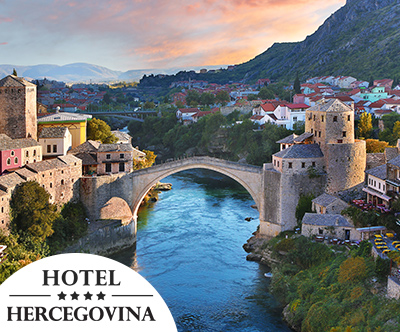 Hotel Hercegovina 4*, Mostar: zimsko-pomladni oddih