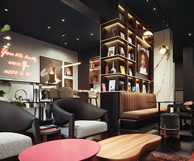 Radisson RED 4*, Beograd: oddih z zajtrkom