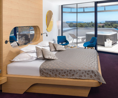 Hotel Olympia Sky 4* v Vodicah; wellness oddih