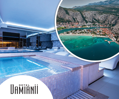 Boutique Hotel Damianii 5* v Omišu, 2x nočitev