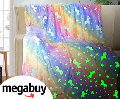 LuminousBlanket, otroška odeja, ki se sveti v temi