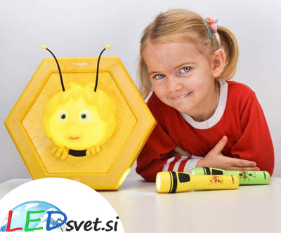 Velika nočna lučka, Čebelica Maja s stikalom na dotik