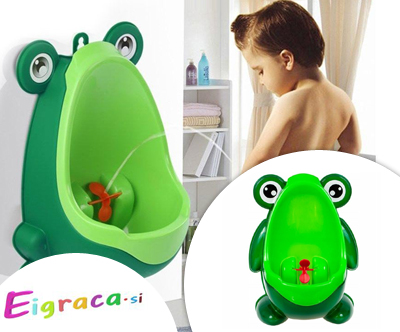 Otroški pisoar, kahlica žabica za učenje