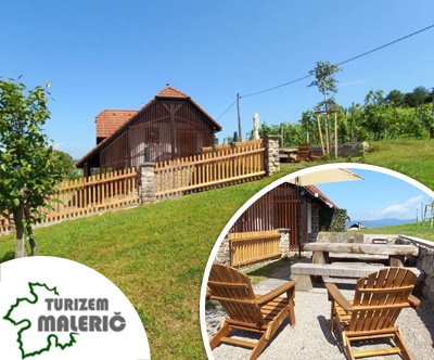 Turizem Malerič, oddih v zidanici v Beli krajni
