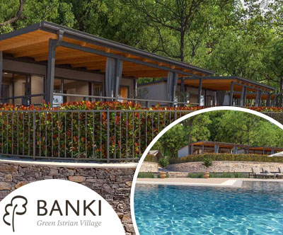 Banki Green Istrian Village; MH z jacuzzijem