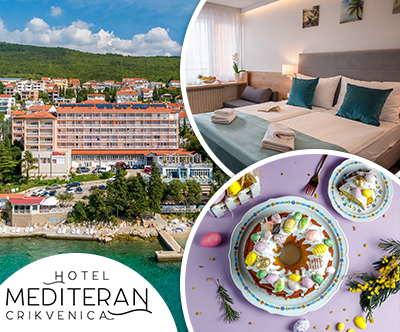 Hotel Mediteran 3* Crikvenica, oddih s polpenzionom 