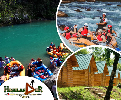 Kamp Highlander: adrenalin rafting na biserni reki Tari