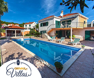 Villa Rasotica 5*, Sumartin, Brač: vila z bazenom