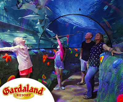Zabaviščni park Gardaland in Sea Life: vstopnica