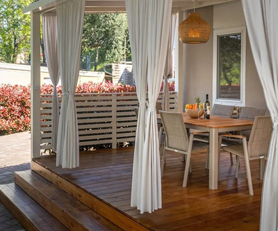 Najem mobilne hiške Premium; Camping Tina 4* Vrsar