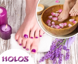 Salon Holos: pedikura in masaža stopal (35 min)