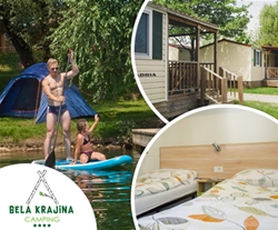 Camping Bela Krajina: 2x nocitev v mobilni hiški