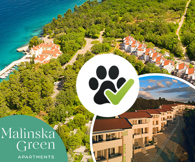 Malinska Green Apartments, sproščen oddih na Krku