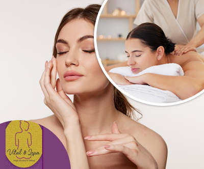 Salon Vital & Lepa; nega obraza in masaža hrbta