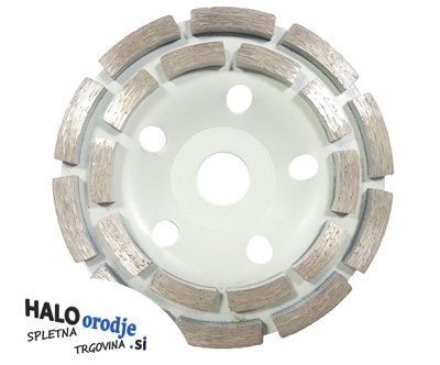 Turbo diamantna plošča za brušenje betona 125 mm